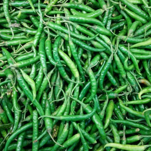 Fresh Green Chillies